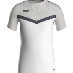 Jako T-Shirt Iconic weiß/soft grey/anthra light