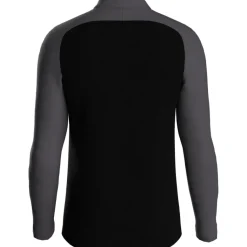 Jako Ziptop Iconic schwarz/anthrazit