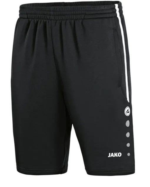 Jako Active Trainingsshorts schwarz-weiß