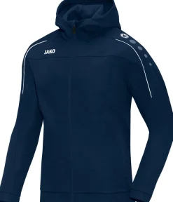 Jako Classico Damen Kapuzenjacke marine