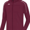 Jako Classico Freizeitjacke maroon