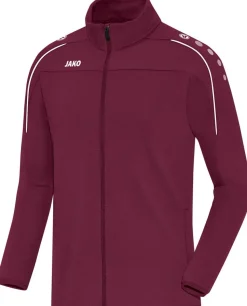 Jako Classico Freizeitjacke maroon