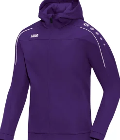 Jako Classico Kapuzenjacke lila