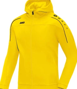 Jako Classico Kapuzenjacke citro