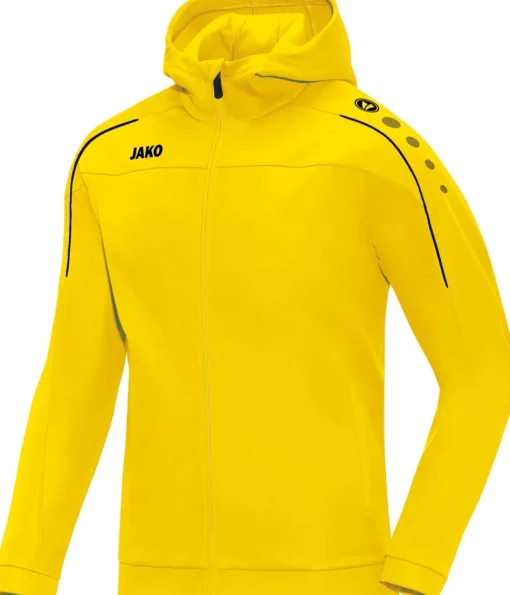 Jako Classico Kapuzenjacke citro