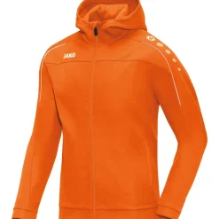 Jako Classico Kapuzenjacke neonorange