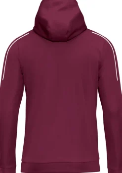 Jako Classico Kapuzenjacke maroon