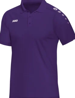 Jako Classico Polo-Shirt lila