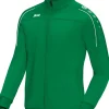Jako Classico Polyesterjacke sportgrün