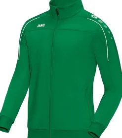 Jako Classico Polyesterjacke sportgrün