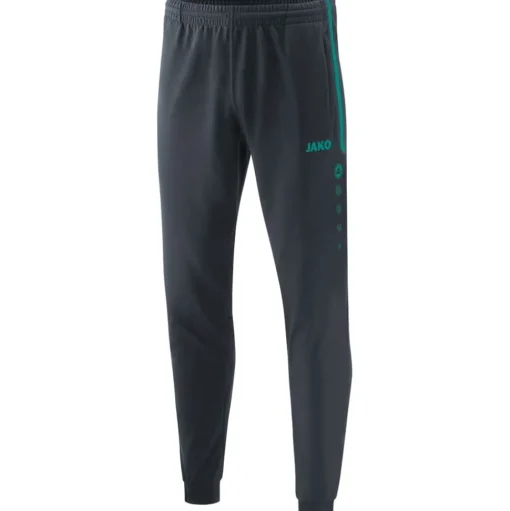Jako Competition 2.0 Polyesterhose anthrazit-türkis