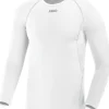 Jako Compression 2.0 Langarm Shirt weiß