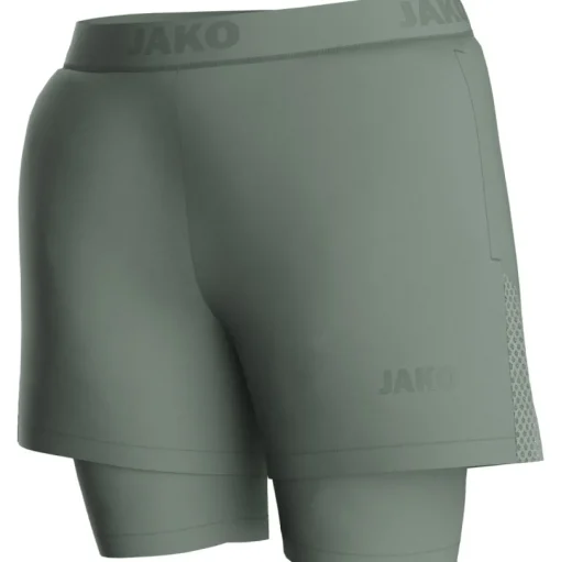 Jako Damen 2-in-1 Short Power mintgrün