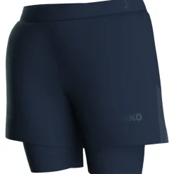 Jako Damen 2-in-1 Short Power marine