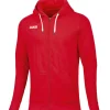 Jako Damen Kapuzenjacke Base rot