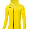 Jako Damen Kapuzenjacke Champ 2.0 gelb