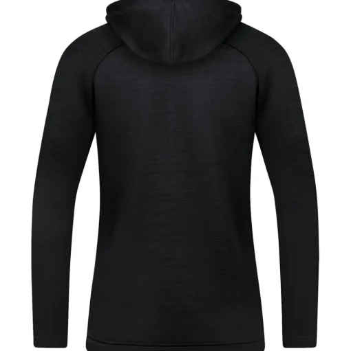 Jako Damen Kapuzenjacke Challenge schwarz-weiß
