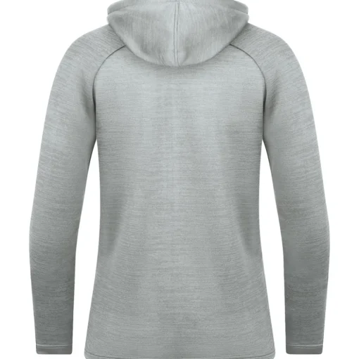 Jako Damen Kapuzenjacke Challenge grau