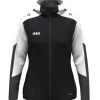 Jako Damen Kapuzenjacke Dynamic Damen schwarz-weiß-anthrazit