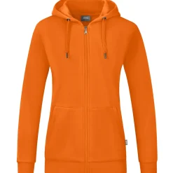 Jako Damen Kapuzenjacke Organic orange
