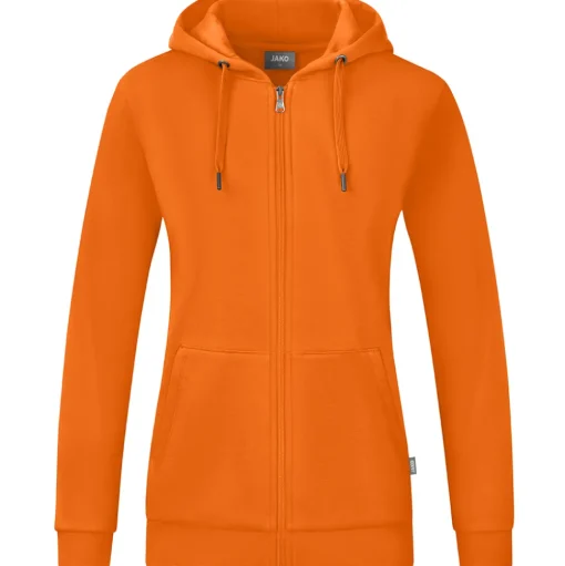 Jako Damen Kapuzenjacke Organic orange
