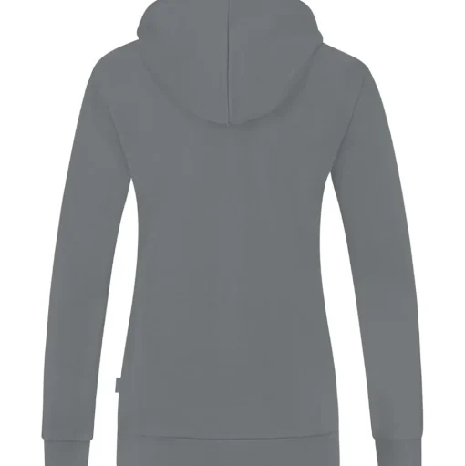 Jako Damen Kapuzenjacke Organic grau