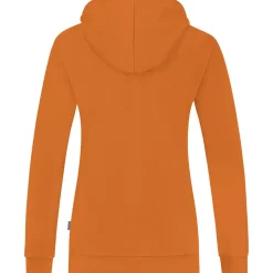 Jako Damen Kapuzenjacke Organic orange