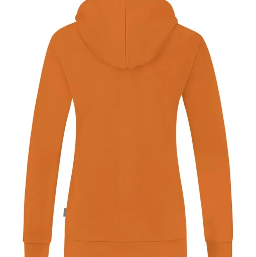 Jako Damen Kapuzenjacke Organic orange