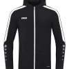Jako Damen Kapuzenjacke Power schwarz