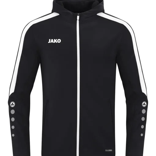 Jako Damen Kapuzenjacke Power schwarz