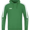 Jako Damen Kapuzensweat Power sportgrün