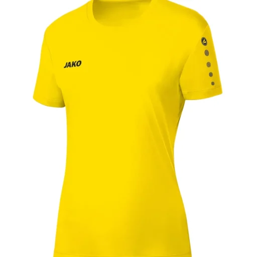 Jako Damen Kurzarm Trikot Team gelb