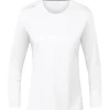 Jako Damen Longsleeve Run 2.0 weiß
