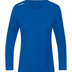 Jako Damen Longsleeve Run 2.0 blau