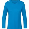 Jako Damen Longsleeve Run 2.0 blau