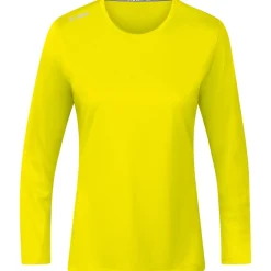 Jako Damen Longsleeve Run 2.0 gelb