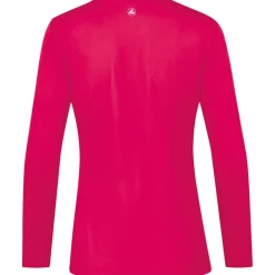 Jako Damen Longsleeve Run 2.0 pink
