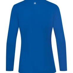 Jako Damen Longsleeve Run 2.0 blau