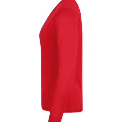 Jako Damen Longsleeve Run 2.0 rot