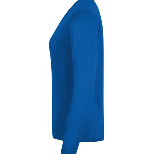 Jako Damen Longsleeve Run 2.0 blau