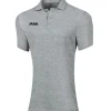 Jako Damen Polo Base grau