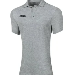 Jako Damen Polo Base grau