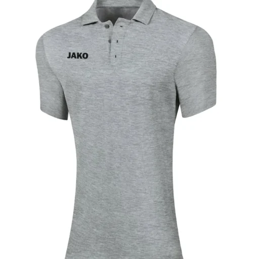 Jako Damen Polo Base grau