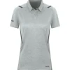 Jako Damen Polo Challenge grau