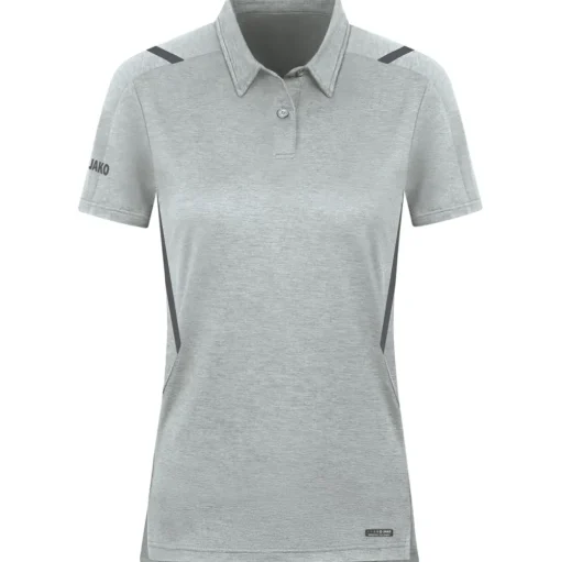 Jako Damen Polo Challenge grau