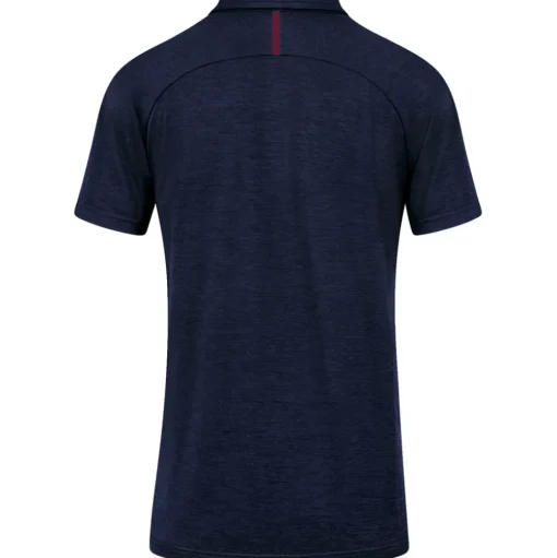 Jako Damen Polo Challenge blau-rot