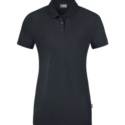 Jako Damen Polo Doubletex grau
