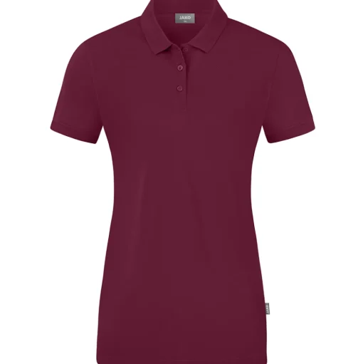 Jako Damen Polo Doubletex braun