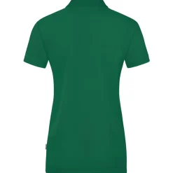 Jako Damen Polo Doubletex grün