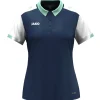 Jako Damen Polo Dynamic Damen marine-weiß-minze